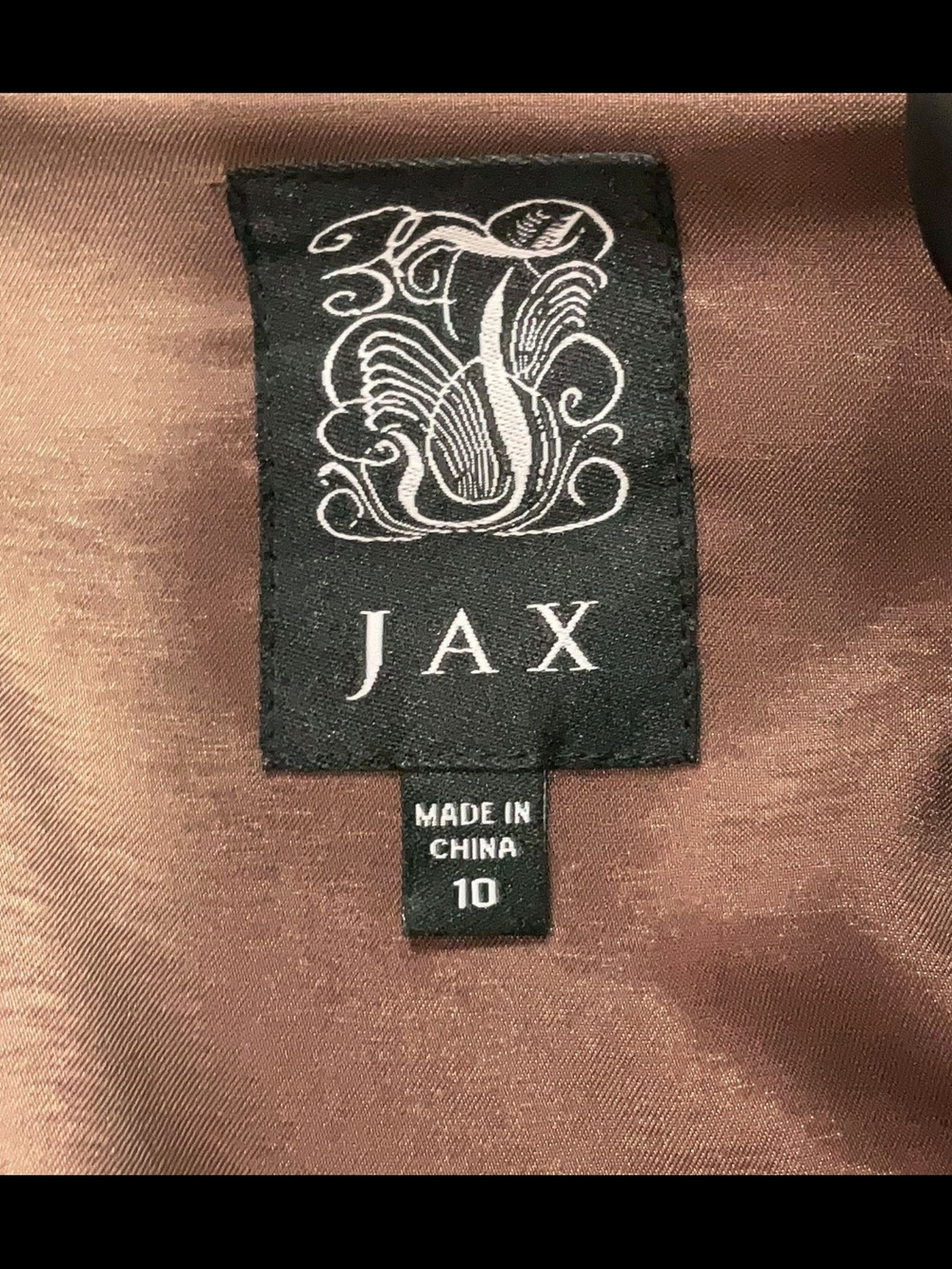 Jax Women's Brown Crochet Shift Dress - Picture 5 of 11